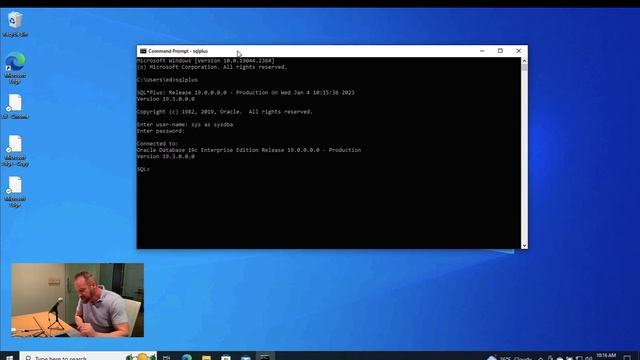 Installing Oracle 19c Database on Windows