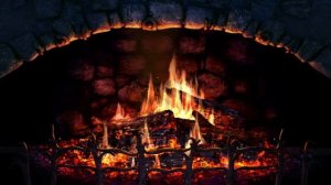 заставка камин на телевизор