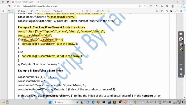 JavaScript Array indexOf Function: Finding Elements Made Eas