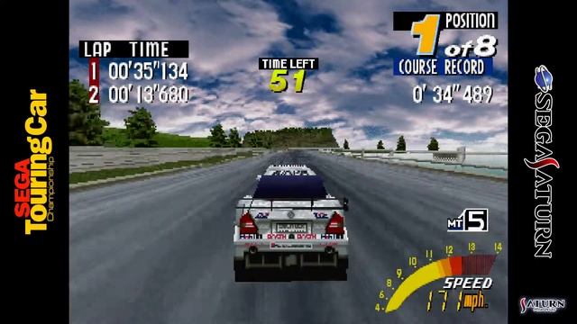 Sega Touring Car Championship [Saturn] by SEGA - Exhibition Race (Boomtown Circuit) [HD] [1080p] смотреть онлайн