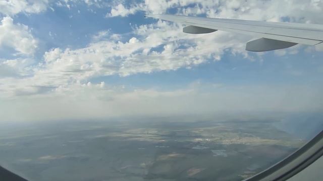 Волгоград. Взлёт самолёта. Гумрак