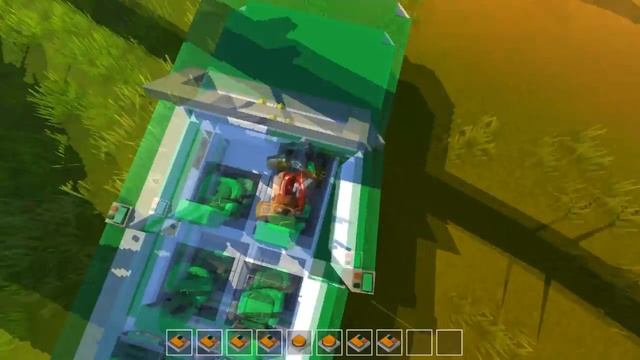 Scrap Mechanic - Колесо обозрения смотреть онлайн