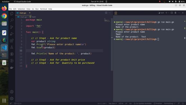 CLI Application in Go | Golang project |  Grow Your Skill
