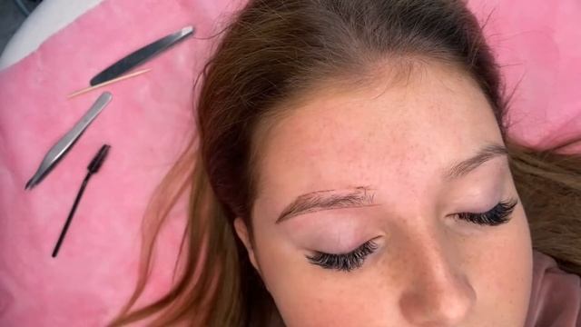 Permanent makup tutorial??перманентный макияж бровей|brows lip blush tattoo?? татуаж бровей губ