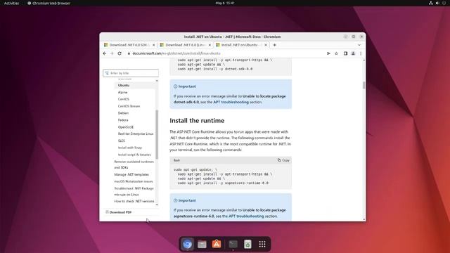 .Net SDK - How to Install .Net SDK Runtime on Ubuntu смотреть онлайн