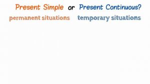 Present Simple or Present Continuous?