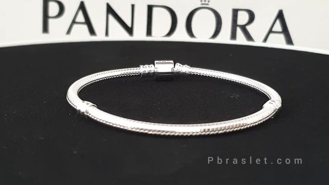 Браслет Pandora с застежкой в виде бочонка 598816C00 смотреть онлайн