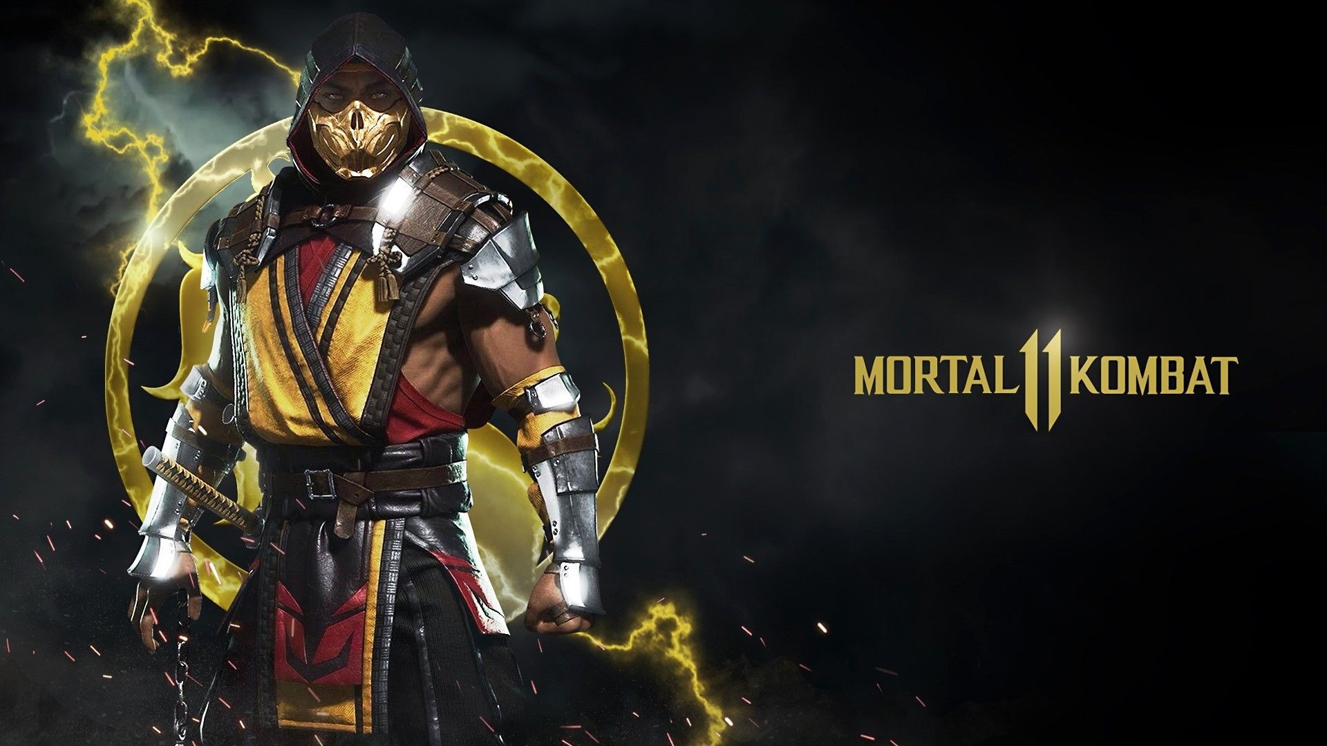 Скорпион 4. Mortal Kombat 11 (ps4). Скорпион мк11 плакат. PLAYSTATION 4 Mortal Kombat 11. Скорпион ps4 mk11.