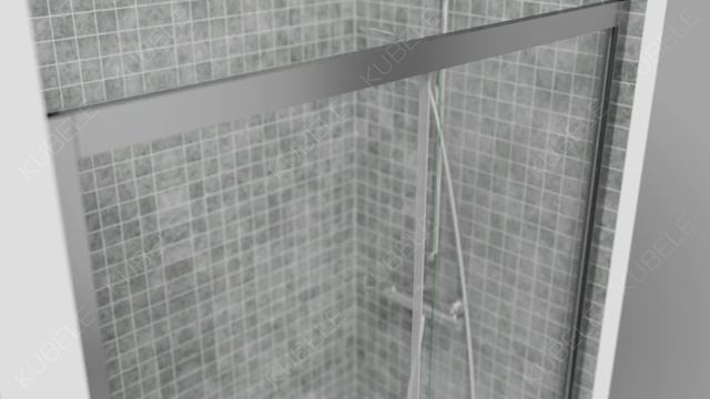 Монтажная инструкция душевого ограждения KUBELE DE019D2 смотреть онлайн