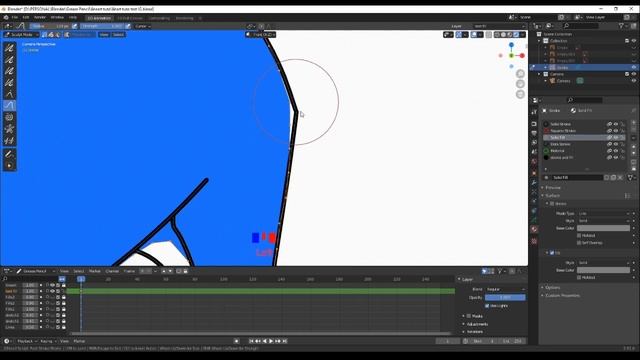 Blender Grease Pencil Tutorial | COLORING | Blender 2.91 смотреть онлайн