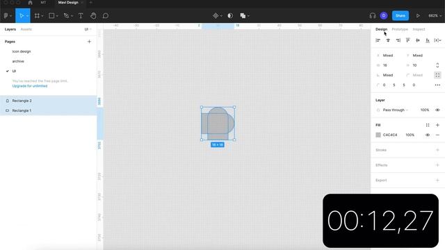 Design a Heart Icon in 19 SECONDS (Figma Tutorial) смотреть онлайн