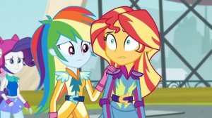 Sunset's Rage Towards Twilight | MLP: Equestria Girls | Friendship Games! [HD]