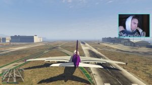 САЖАЮ САМОЛЁТ С ЗАВЯЗАННЫМИ ГЛАЗАМИ! (GTA 5)