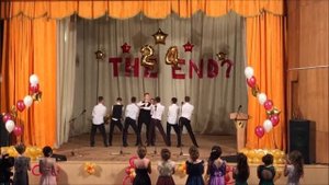 танец юношей на выпускной 2017