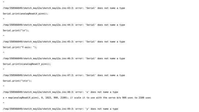 Arduino: '[Class name]' does not name a type in C++ Error смотреть онлайн