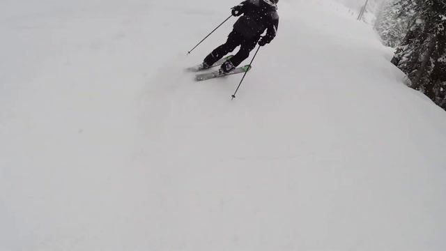 Катаем по полной! Валит снег, фрирайд манит, +3 С... А у нас отрыв! Архыз, февраль 2021 смотреть онлайн