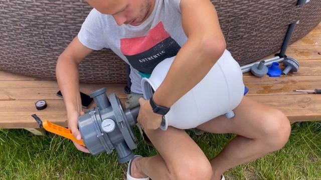 НАСОС BESTWAY ДЛЯ КАРКАСНОГО БАССЕЙНА | чистая вода в бассейне | стандартный насос не справился смотреть онлайн