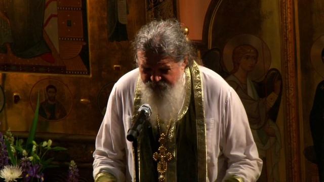 Проповедь о. Андрея Лемешонка после Всенощного бдения на Троицу 19.06.2021 смотреть онлайн