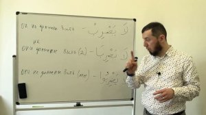 Сарф. Урок № 9. Спряжение глагола запретной формы لَا تَضْرِبْ. #сарф #АрабиЯ