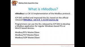 Modbus Based Data Acquisition Training