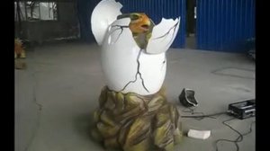 Аниматронные модели динозавров: Детёныш трицератопса