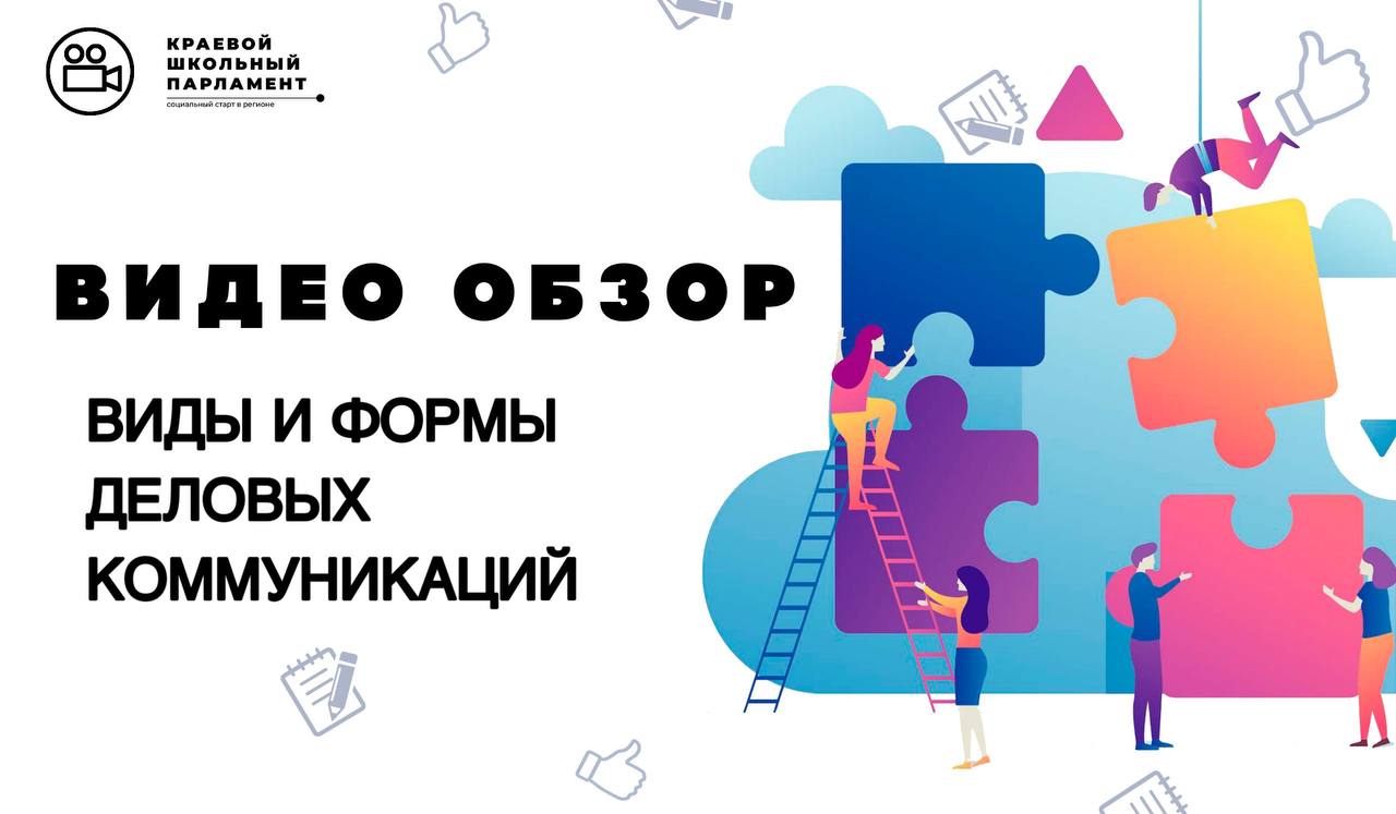 Виды и формы деловых коммуникaций
