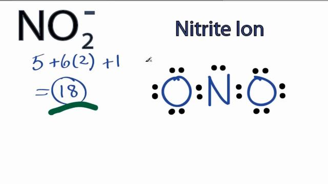 NO2- Lewis Structure: How to Draw the Lewis Structure for NO2- смотреть онлайн