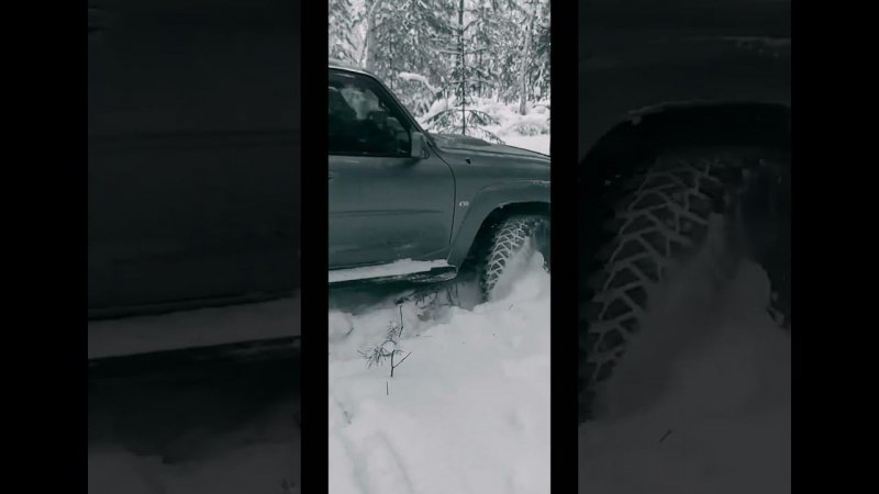 Ниссан Патрол Бьет дорогу Колонне! #одержимые #offroad #омск