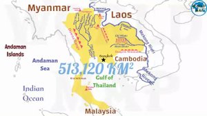 КАРТА МИР (Thailand Map Geography)