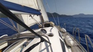 Второй день обучения на парусной яхте DIANA