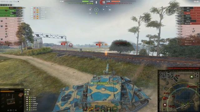 BZ-75 бой на мастера World of Tanks / Ace tanker смотреть онлайн