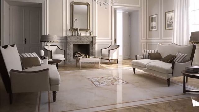 Плитка под мрамор - дизайн интерьеров, фото, видео идеи