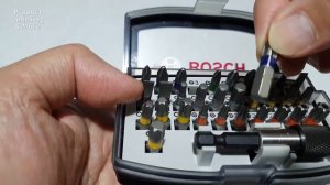 Bosch 32-pc Driver Bit Set | Product Unboxing