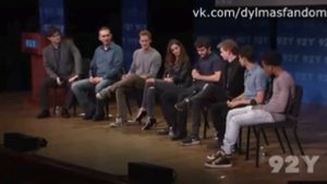 Томас Сангстер навещал Дилана О'Брайена на съемках Волчонка [RUS SUB]