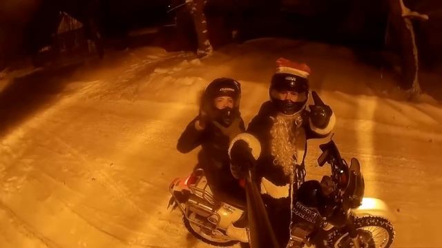 Новый Год на мотоцикле 2017 смотреть онлайн