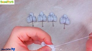 Невероятно красиво! бантики из репсовой ленты 2 5 см канзаши мк Beadpark