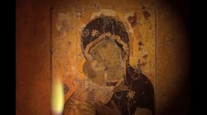 Отец Илиодор запевает Из Оптиной Пустыни.