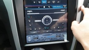 Магнитола в стиле Тесла для Ford Explorer