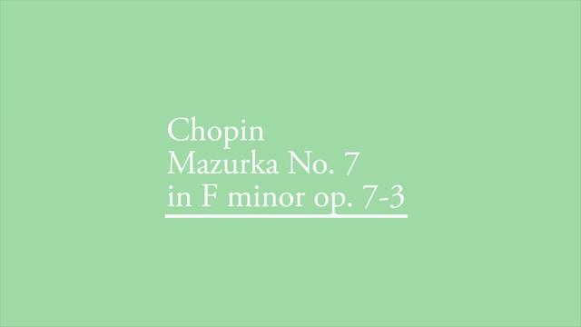 Chopin Mazurka No.7 in F minor op. 7-3 (Yakov Flier)(1977) смотреть онлайн