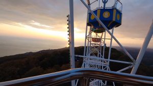 Колесо обозрения на горе Ахун#сочи #поход #отдых