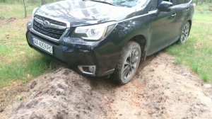 Subaru Forester XT. Диагональное вывешивание в боевых условиях