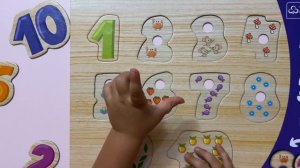 Цифры от 1 до 10. Обучение счету в игровой форме. Активный и позитивный счет. Цифры на русском язык