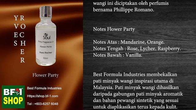 Pati Minyak Wangi Yves Rocher Flower Party смотреть онлайн