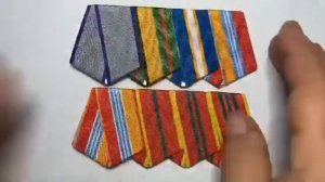 Изготовление орденских планок и колодок
