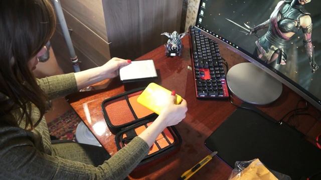 Распаковка посылок. Dota 2 Roshan и чехол для жёсткого диска. смотреть онлайн