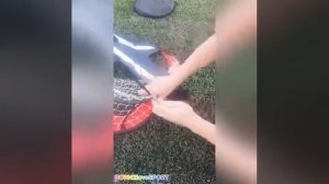 Сборка портативных футбольных ворот BORN2loveSPORT