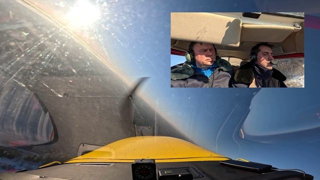 Воздушная прогулка на самолёте Cessna-172 над окрестностями Серпухова