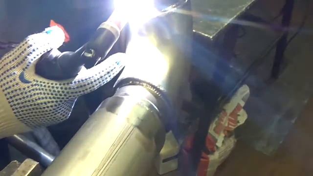 Аргонодуговая сварка Пищевой нержавейки с поддувом смотреть онлайн