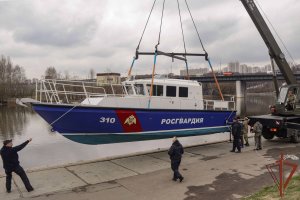 Росгвардейцы приступили к патрулированию акватории Москвы-реки