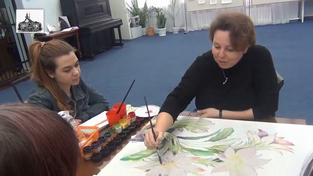 Мастер-класс по батику смотреть онлайн